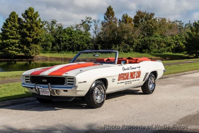 1969 Chevrolet Camaro RSSS Pace Car Convertible 