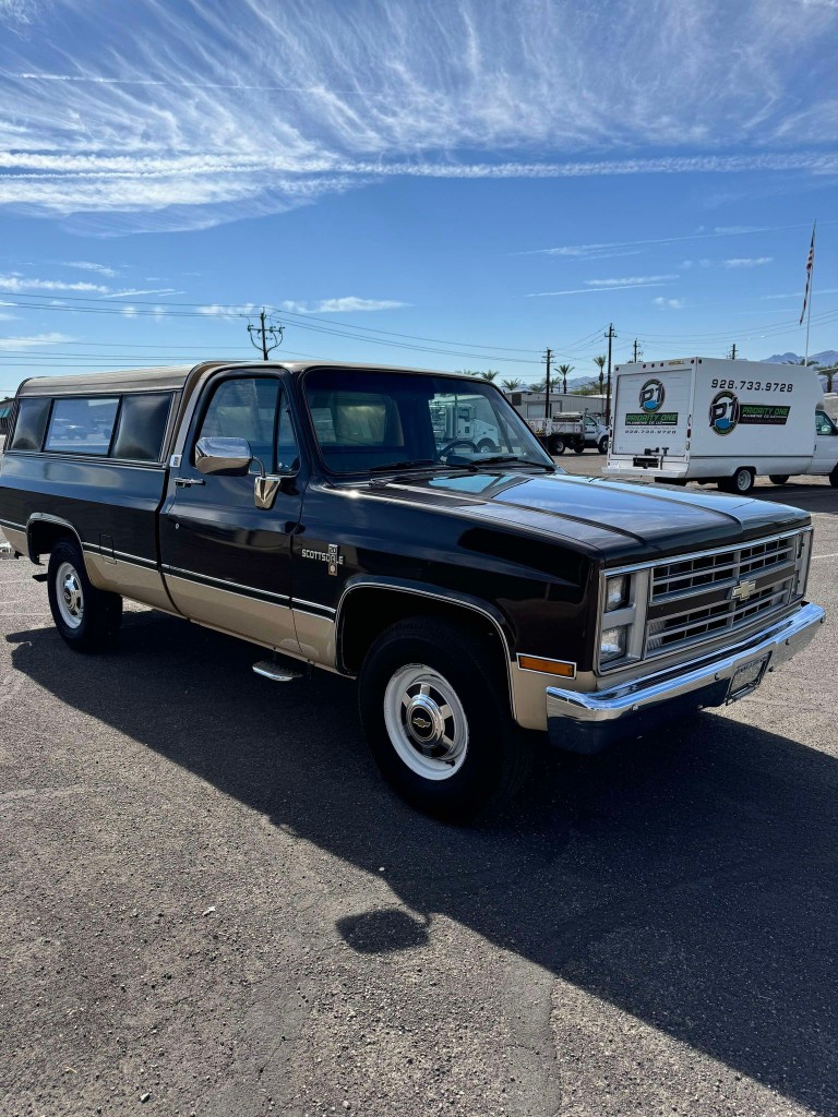 1985 CHEVROLET SCOTTSDALE C20